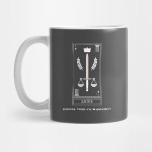 Justice, Fairness, Truth, Cause And Effect Mug